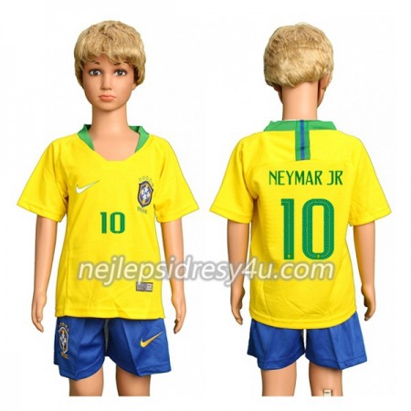 Fotbalový Dres Brazílie Neymar Jr 10 Dětské Domácí MS 2018